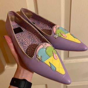 YRU Strange cvlt dagger icecream kawaii pastel punk flats
